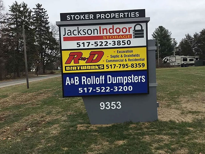 Office Signage out Front